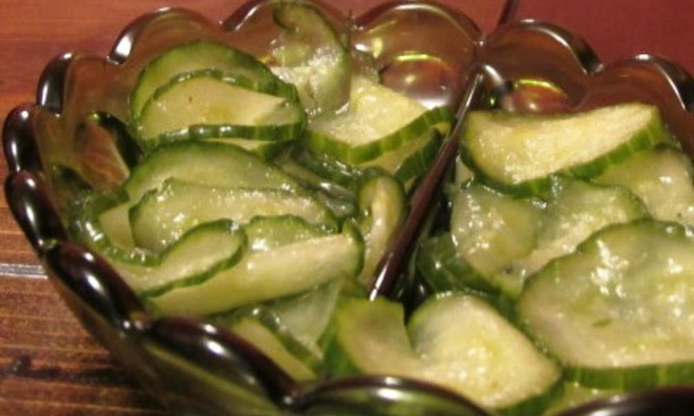 Agurksalat (Pickled Cucumbers)